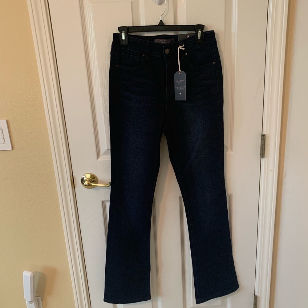 The Limited High Waisted Slim Bootcut